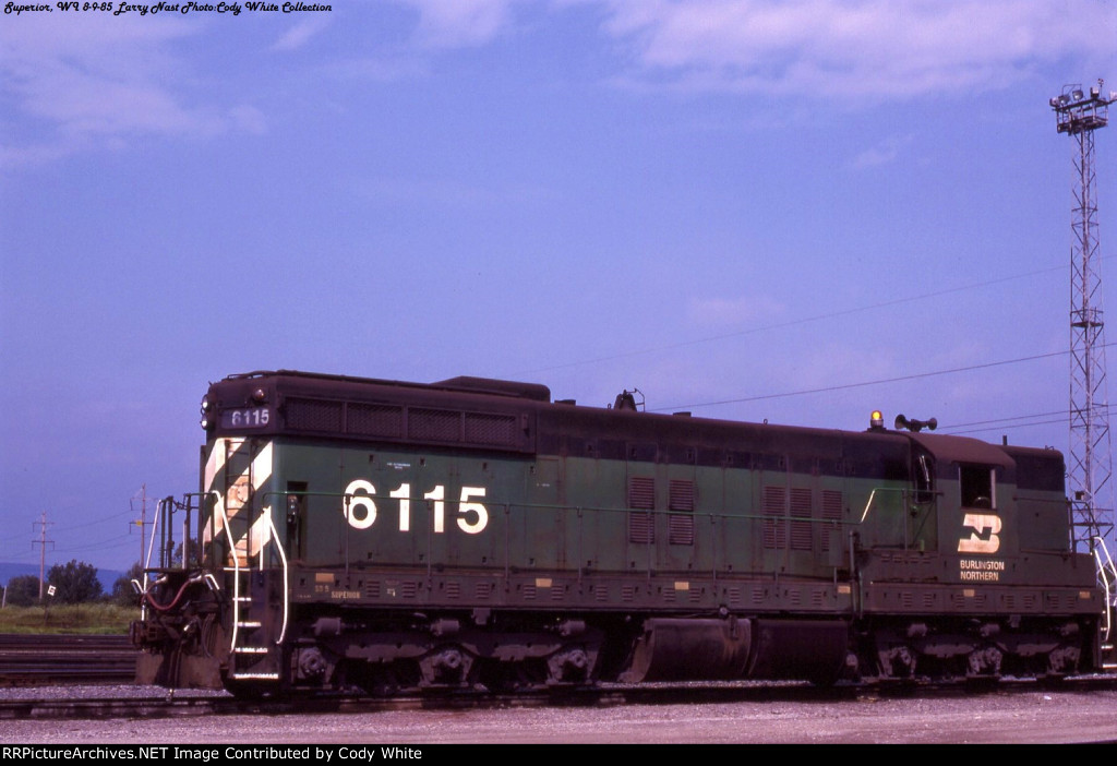 Burlington Northern SD9 6115